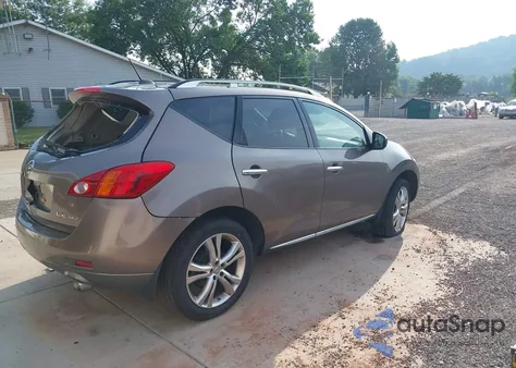 2009 Nissan Murano S/Sl/Le из США, поврежденный, VIN JN8AZ18W19W152778